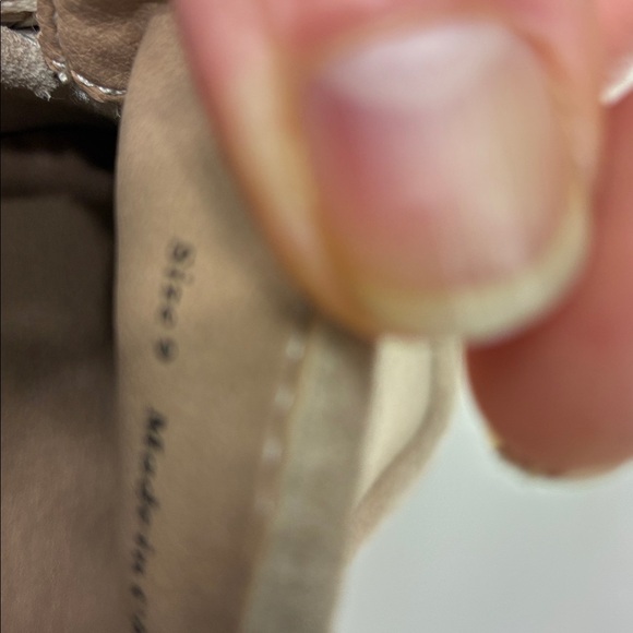 Dolce Vita Cream/Tan Suede Penny Loafers NWOT Size 9 - Picture 8 of 8